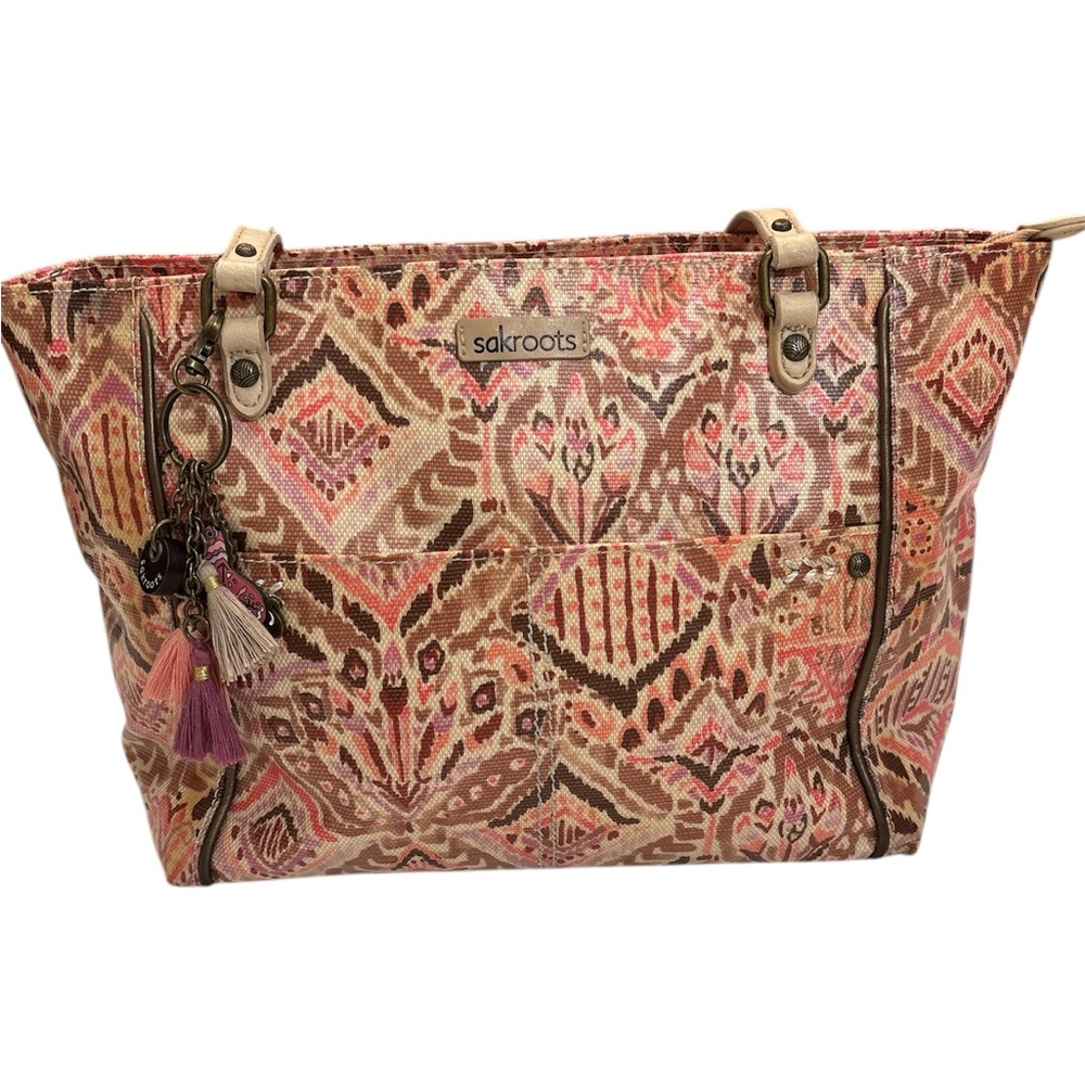 Sakroots Multicolor Patterned Tote Bag